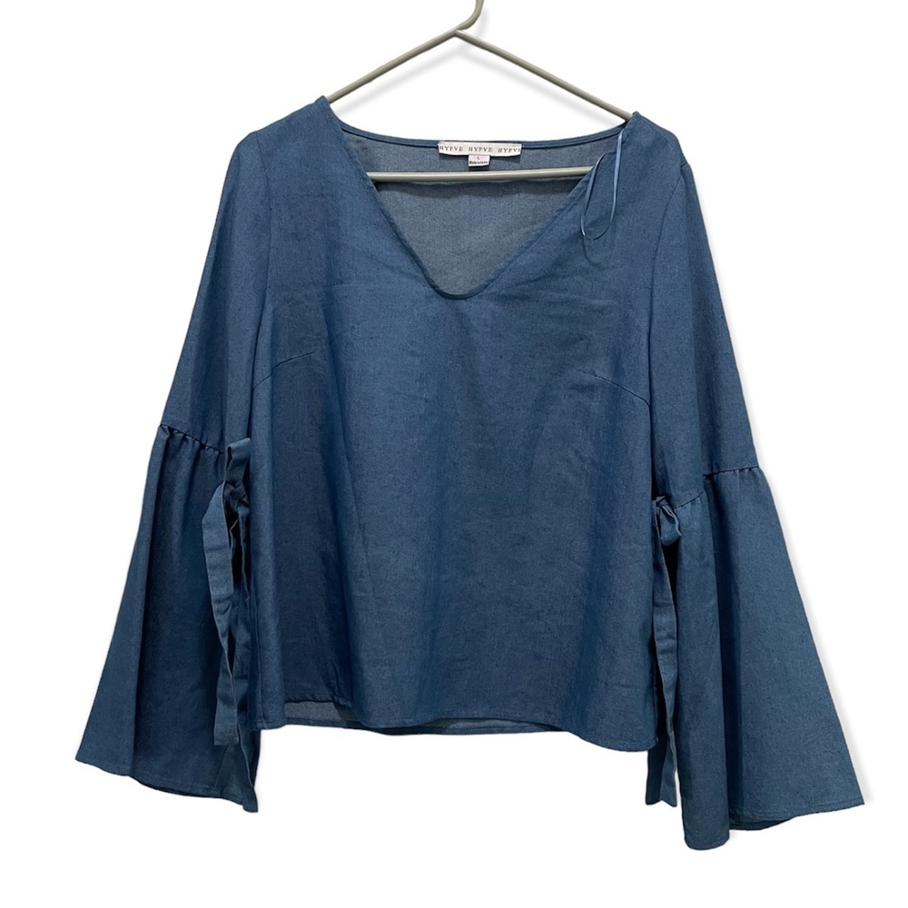 2 for 30✨Hyfve Denim Blouse